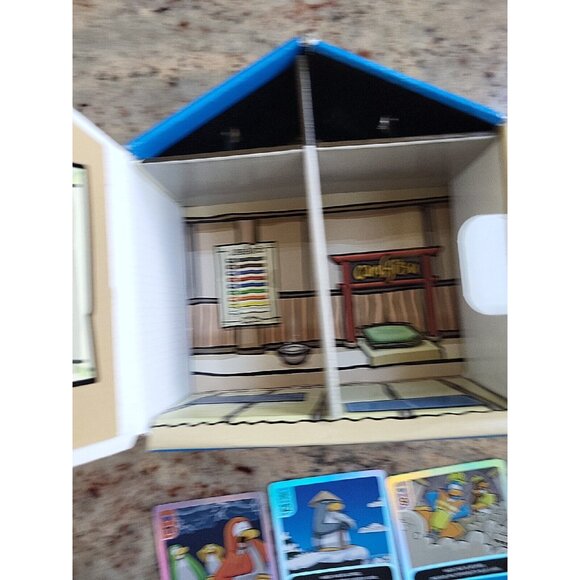 Disney Club Penguin Card Jitsu Lot Dojo Collectors Box Trading Card Game Topps - Picture 13 of 15